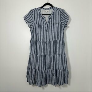 Roller Rabbit Women’s Pippa Striped Linen Mini Dress Size M
